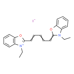 ChemSpider 2D Image | DODC Iodide | C23H23IN2O2