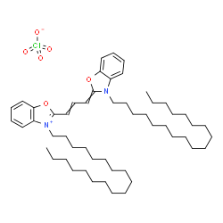 ChemSpider 2D Image | DiOC18(3) | C53H85ClN2O6