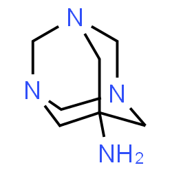ChemSpider 2D Image | 7-Amino-1,3,5-triazaadamantane | C7H14N4