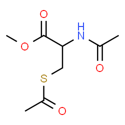 ChemSpider 2D Image | Methyl N,S-diacetylcysteinate | C8H13NO4S