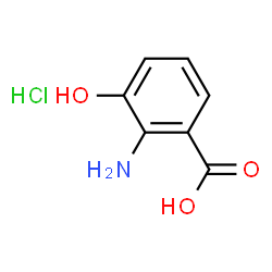 ChemSpider 2D Image | 3-Hydroxyanthranilic Acid Hydrochloride | C7H8ClNO3