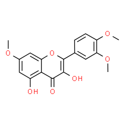 ChemSpider 2D Image | quercetin 7,3',4'-trimethyl ether | C18H16O7