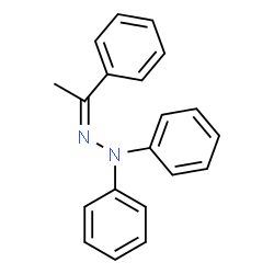 ChemSpider 2D Image | N,N-Diphenyl-N'-(1-phenyl-ethylidene)-hydrazine | C20H18N2