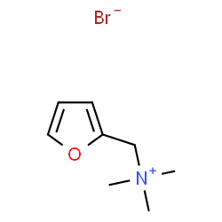 ChemSpider 2D Image | FURTRETHONIUM BROMIDE | C8H14BrNO