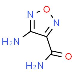 ChemSpider 2D Image | 4-AMINO-1,2,5-OXADIAZOLE-3-CARBOXAMIDE | C3H4N4O2