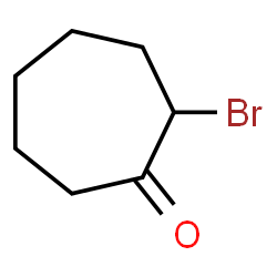 ChemSpider 2D Image | 2-Bromocycloheptanone | C7H11BrO