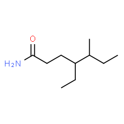 ChemSpider 2D Image | 4-Ethyl-5-methylheptanamide | C10H21NO