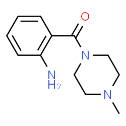 ChemSpider 2D Image | 2-(4-methylpiperazine-1-carbonyl)aniline | C12H17N3O