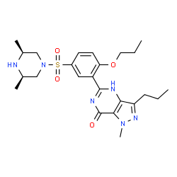 ChemSpider 2D Image | PROPOXYPHENYL AILDENAFIL | C24H34N6O4S