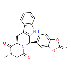 ChemSpider 2D Image | TADALAFIL DIOXOLONE | C22H17N3O5