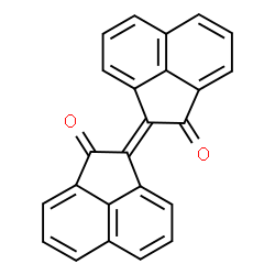 ChemSpider 2D Image | (2E)-2-(2-Oxo-1(2H)-acenaphthylenylidene)-1(2H)-acenaphthylenone | C24H12O2
