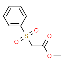 ChemSpider 2D Image | methyl phenylsulfonylacetate | C9H10O4S