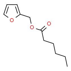 ChemSpider 2D Image | Furan-2-ylmethyl hexanoate | C11H16O3