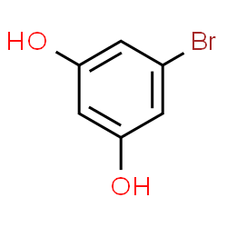 ChemSpider 2D Image | 5-Bromoresorcinol | C6H5BrO2