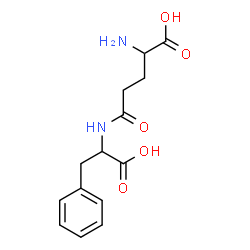 ChemSpider 2D Image | Gamma-glu-phe | C14H18N2O5