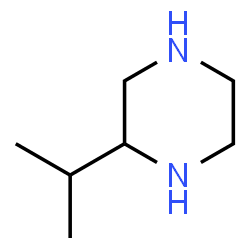 ChemSpider 2D Image | 2-Isopropylpiperazine | C7H16N2