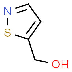 ChemSpider 2D Image | 5-Isothiazolylmethanol | C4H5NOS