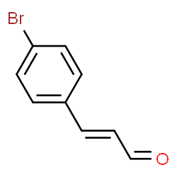 ChemSpider 2D Image | trans-4-Bromocinnamaldehyde | C9H7BrO