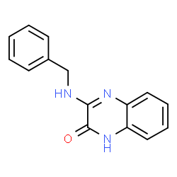 ChemSpider 2D Image | 3-(Benzylamino)-2(1H)-quinoxalinone | C15H13N3O