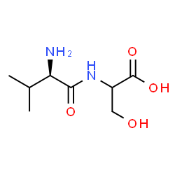 ChemSpider 2D Image | D-Valylserine | C8H16N2O4