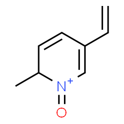 ChemSpider 2D Image | 2-Methyl-1-oxo-5-vinyl-1,2-dihydropyridinium | C8H10NO