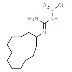 ChemSpider 2D Image | 2-(N'-Cyclododecylcarbamimidoyl)-1-hydroxy-1-oxohydrazinium | C13H27N4O2