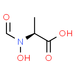 ChemSpider 2D Image | N-Formyl-N-hydroxy-L-alanine | C4H7NO4