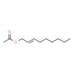 ChemSpider 2D Image | (E)-Non-2-en-1-yl acetate | C11H20O2