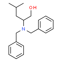 ChemSpider 2D Image | 2-(Dibenzylamino)-4-methyl-1-pentanol | C20H27NO