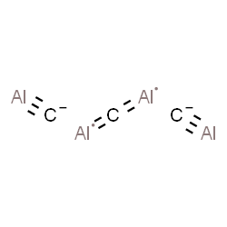 ChemSpider 2D Image | $l^{2}-alumanylidenemethylenealuminum;methanidylidynealumane | C3Al4