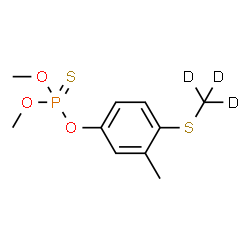 ChemSpider 2D Image | Fenthion-d3 | C10H12D3O3PS2