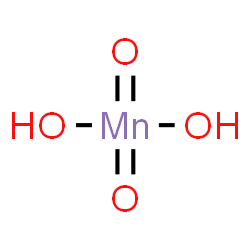 ChemSpider 2D Image | Dihydroxy(dioxo)manganese | H2MnO4