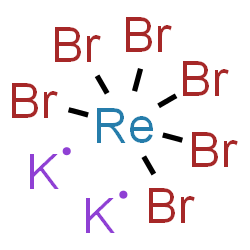 ChemSpider 2D Image | hexabromorhenium; potassium | Br6K2Re