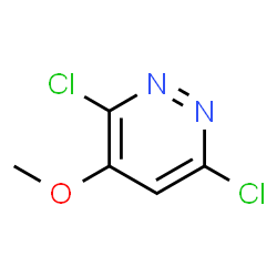 ChemSpider 2D Image | 3,6-Dichloro-4-methoxypyridazine | C5H4Cl2N2O