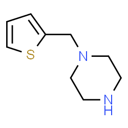 ChemSpider 2D Image | 1-(2-Thienylmethyl)piperazine | C9H14N2S