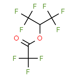 ChemSpider 2D Image | 1,1,1,3,3,3-Hexafluoro-2-propanyl trifluoroacetate | C5HF9O2