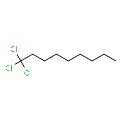ChemSpider 2D Image | 1,1,1-Trichlorononane | C9H17Cl3