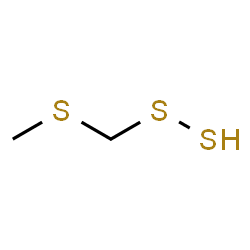 ChemSpider 2D Image | 1,2,4-trithiapentane | C2H6S3