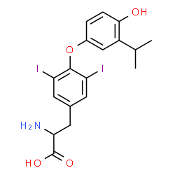 ChemSpider 2D Image | 3'-Isopropyl-3,5-diiodothyronine | C18H19I2NO4