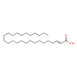 ChemSpider 2D Image | 2-hexacosenoic acid | C26H50O2