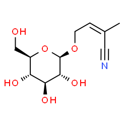 ChemSpider 2D Image | Rhodiocyanoside A | C11H17NO6