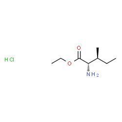 ChemSpider 2D Image | L-isoleucine ethyl Ester hydrochloride | C8H18ClNO2