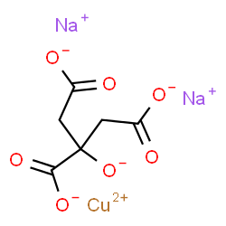 ChemSpider 2D Image | DISODIUM CUPRIC CITRATE | C6H4CuNa2O7