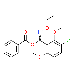 ChemSpider 2D Image | benzoximate | C18H18ClNO5