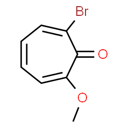 ChemSpider 2D Image | 2-Bromo-7-methoxytropone | C8H7BrO2