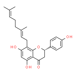 ChemSpider 2D Image | sophoraflavanone A | C25H28O5