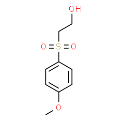 ChemSpider 2D Image | 2-[(4-Methoxyphenyl)sulfonyl]ethanol | C9H12O4S