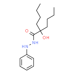 ChemSpider 2D Image | 2-Butyl-2-hydroxy-N'-phenylhexanehydrazide | C16H26N2O2