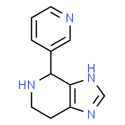 ChemSpider 2D Image | 3-{3H,4H,5H,6H,7H-imidazo[4,5-c]pyridin-4-yl}pyridine | C11H12N4