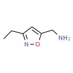 ChemSpider 2D Image | (3-Ethylisoxazol-5-yl)methanamine | C6H10N2O